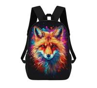 sinyumoney Amazing Fox Art Sac À Dos Imprimé En 3D Pour Garçons, Sac D'école Grande Capacité, Sac De Voyage, Sac À Livres, Sac D'école Pour Garçons, Mochila 17inch