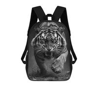 sinyumoney Amazon Tiger Roar Sac À Dos Scolaire Pour Enfants, Sac À Dos De Voyage Décontracté, Grand Sac À Dos Pour Garçons Et Filles 17inch