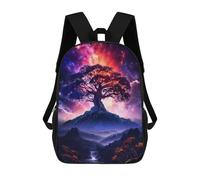 sinyumoney Ancient Tree of Beginnings Sac À Dos Enfant Tendance Et Amusant, Sac À Dos Pour Garçons Et Adolescents, Sac D'école Imprimé En 3D Pour Garçons 17inch