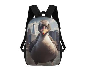 sinyumoney Angry Goose Sac À Dos Enfant Imprimé En 3D, Sac D'école Pour Garçons, Sac À Dos Cool Et Décontracté, Sac À Dos Amusant Pour Enfants Et Adolescents 17inch