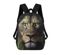 sinyumoney Angry Lion Lightning Sacs À Dos Pour Enfants, Cartables, Sacs À Dos Scolaires Imprimés En 3D, Sacs À Dos De Voyage Tendance Pour Enfants (primaire, Collège) 17inch