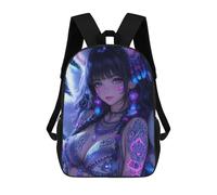sinyumoney Anime Girl Sac À Dos Scolaire Imprimé En 3D Pour Garçons Et Filles, Sac À Dos Pour Enfants, Sac De Voyage 17inch