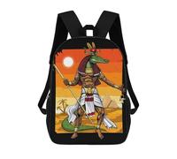 sinyumoney Anu gyptian God of Death Sac À Dos Enfant, Cartable, Sacs À Dos Scolaires Imprimés En 3D Pour Élèves Du Primaire Et Du Collège, Cadeau D'anniversaire Pour Adolescents 17inch