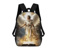 sinyumoney Archangel Uriel The Light of God Sacs À Dos Pour Enfants, Cartables, Sacs À Dos Scolaires Imprimés En 3D, Sacs À Dos De Voyage Tendance Pour Enfants (primaire, Collège) 17inch