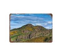 sinyumoney Arthur Seat In Edinburgh Décoration Murale En Fer Forgé Pour Piscine, Clubs, Bars Et Espaces Extérieurs