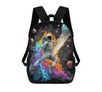 sinyumoney Astronaut Dunks in Space Sac À Dos Enfant, Sac D'école, Sac À Dos Imprimé 3D Avec Motif De Dessin Animé, Grande Capacité, Pour Garçons Et Filles 17inch