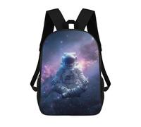 sinyumoney Astronaut Floating in Space-4 Sacs À Dos Scolaires Pour Garçons Et Filles, Sacs À Dos Décontractés Pour Le Sport, Sacs À Dos De Grande Capacité Pour L'école Primaire 17inch
