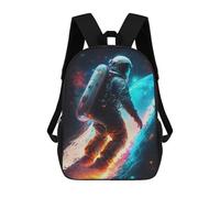 sinyumoney Astronaut on Alien Planet -22 Sac À Dos Scolaire Imprimé En 3D Pour Garçons Et Filles, Sac À Dos Pour Enfants, Sac De Voyage 17inch