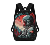 sinyumoney Astronaut on Mars -8 Sacs À Dos Scolaires Pour Enfants, Sac D'école Imprimé En 3D Pour Garçons, Élèves Du Primaire Et Du Collège 17inch