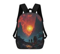 sinyumoney Astronaut on New Planet Sac À Dos Imprimé En 3D Pour Enfants, Sac D'école, Sac De Voyage Grande Capacité, Sac À Livres, Sac À Dos Pour Enfants 17inch