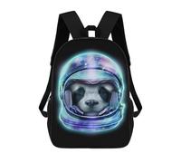 sinyumoney Astronaut Panda Sac À Dos Imprimé En 3D Pour Garçons, Sac D'école Grande Capacité, Sac De Voyage, Sac À Livres, Sac D'école Pour Garçons, Mochila 17inch