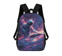 sinyumoney Astronaut Space Dj Sac À Dos Scolaire, Sac À Dos Pour Garçons Et Adolescents, Cadeau, Sac À Dos Imprimé En 3D, Sac À Dos Scolaire, Sac À Livres 17inch
