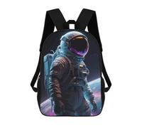 sinyumoney Astronaut Space Neon Sacs À Dos Pour Enfants, Sac D'école Imprimé En 3D, Cartable Pour Enfants, Sac De Voyage, Sac À Dos Garçon Fille, Sac D'école Pour Enfants 17inch