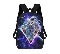 sinyumoney Astronaut with Lightsaber Sac À Dos Imprimé 3D Pour Enfants, Sac À Dos Léger Pour Écoliers Et Écoliers, Sac À Goûter Pour La Crèche 17inch
