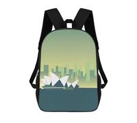 sinyumoney Australia Sac À Dos Enfant Fille 3D, Sac D'école, Sac À Dos Pour Tout-petits, Sac À Dos Décontracté, Sac À Livres Tendance 17inch