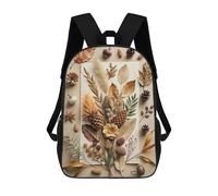 sinyumoney Autumnal Still Life with Natural Elements Sac À Dos Scolaire Pour Filles Et Garçons, Grande Capacité, Léger, Pour Enfants Et Étudiants 17inch