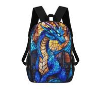 sinyumoney Azure Dragons Radiance Sac À Dos Enfant, Cartable, Sacs À Dos Scolaires Imprimés En 3D Pour Élèves Du Primaire Et Du Collège, Cadeau D'anniversaire Pour Adolescents 17inch