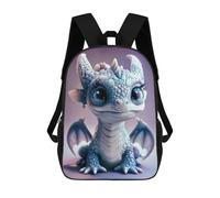 sinyumoney Baby Cute Dragon Girl Sacs À Dos Scolaires Pour Enfants, Sac D'école Imprimé En 3D Pour Garçons, Élèves Du Primaire Et Du Collège 17inch