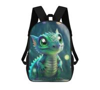 sinyumoney Baby Dragon Neon Sac À Dos, Cartable Imprimé En 3D, Sac À Goûter, Sac À Dos De Voyage, Sac À Dos Entre Amis, Sac À Dos Scolaire Pour Filles Et Garçons 17inch