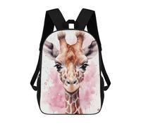 sinyumoney Baby Giraffe Portrait Sac À Dos, Cartable Imprimé En 3D, Sac À Goûter, Sac À Dos De Voyage, Sac À Dos Entre Amis, Sac À Dos Scolaire Pour Filles Et Garçons 17inch