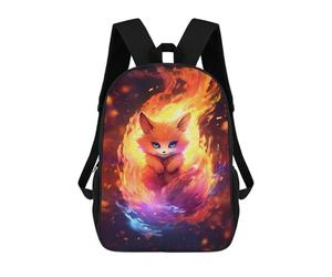 sinyumoney Baby Kurama Nine Tail Fox Sac À Dos Pour Enfants, Impression 3D, Sac D'école Pour Garçons Et Filles, Sac À Dos Tendance Et Décontracté Pour Écoliers 17inch