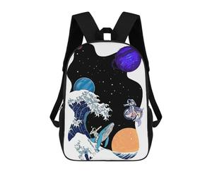 sinyumoney Battle Space Sac À Dos, Cartable Imprimé En 3D, Sac À Goûter, Sac À Dos De Voyage, Sac À Dos Entre Amis, Sac À Dos Scolaire Pour Filles Et Garçons 17inch