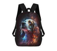 sinyumoney Beagle Dog Sacs À Dos Imprimés En 3D Pour Enfants, Sacs D'école Tendance Pour Garçons, Sacs De Voyage, Sacs Scolaires Pour Élèves Du Primaire 17inch