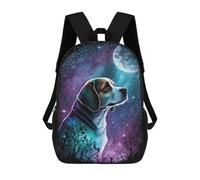 sinyumoney Beagle Style 1 Sac À Dos Scolaire Imprimé En 3D Pour Enfants, Sac À Dos Garçon/fille, Sac De Voyage Pour Enfants 17inch