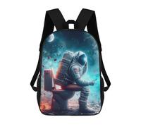 sinyumoney Beautiful Earth from Space Sac à dos pour enfants, sac à dos d'école pour garçons et adolescents, sac à dos de voyage, sac à dos d'école, sac à dos pour livres, The Space Loo, 17"