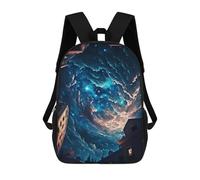 sinyumoney Beautiful Sky Sac À Dos Imprimé En 3D Pour Garçons, Sac D'école Grande Capacité, Sac De Voyage, Sac À Livres, Sac D'école Pour Garçons, Mochila 17inch