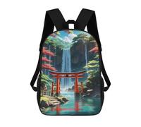 sinyumoney Beautiful Tori Gate Japan Sacs À Dos Pour Enfants, Cartables Imprimés En 3D, Sacs À Dos Pour Élèves Du Primaire Et Du Collège, Garçons Et Filles 17inch
