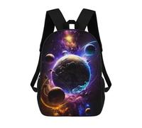 sinyumoney Beyond The Galaxies Sac À Dos Scolaire Imprimé En 3D Pour Garçons Et Filles, Sac À Dos Pour Ordinateur Portable Pour Enfants/étudiants/adultes 17inch