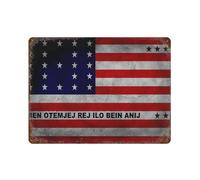 sinyumoney Bikini Atoll Plaque Murale En Métal Style Vintage, Décoration Murale Pour Salon, Chambre, Salle De Jeux, Bureau Ou Garage11.8 x15.7