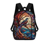 sinyumoney Bird of Autumn Sacs À Dos Pour Enfants, Cartables, Sacs À Dos Scolaires Imprimés En 3D, Sacs À Dos De Voyage Tendance Pour Enfants (primaire, Collège) 17inch