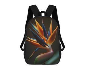 sinyumoney Bird of Paradise Sacs À Dos Imprimés En 3D 17inch Sac À Dos Scolaire Pour Enfants, Sac À Dos Décontracté Pour La Journée, Sac De Voyage Décontracté Pour Les Élèves Du Collège
