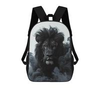 sinyumoney Black Lion Majesty Sacs À Dos 17 Pouces Pour Enfants, Sacs D'école Imprimés En 3D Pour Élèves Du Primaire Et Du Collège, Garçons Et Filles