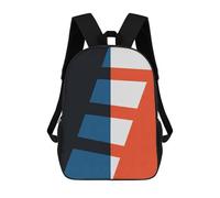 sinyumoney Blue And Red XII Sac À Dos, Cartable Imprimé En 3D, Sac À Goûter, Sac À Dos De Voyage, Sac À Dos Entre Amis, Sac À Dos Scolaire Pour Filles Et Garçons 17inch