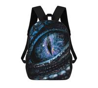 sinyumoney Blue Dragon Eye Sacs À Dos Pour Enfants, Cartables Imprimés En 3D, Sacs À Dos Pour Élèves Du Primaire Et Du Collège (garçons Et Filles) 17inch