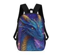 sinyumoney Blue Dragon Fantasy Artwork Sac À Dos Enfant, Cartable, Sacs À Dos Scolaires Imprimés En 3D Pour Élèves Du Primaire Et Du Collège, Cadeau D'anniversaire Pour Adolescents 17inch