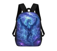 sinyumoney Blue Dragon in Stormy Sky 17inch Sacs À Dos Scolaires Imprimés En 3D - Sacs À Dos Tendance Pour Garçons Du Primaire Et Du Collège