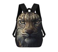 sinyumoney Bobcat The Big Cat Sacs À Dos Pour Enfants, Cartables, Sacs À Dos Scolaires Imprimés En 3D, Sacs À Dos De Voyage Tendance Pour Enfants (primaire, Collège) 17inch