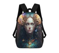 sinyumoney Butterfly Fantasy Portrait -1 Sacs À Dos Pour Enfants, Cartables, Sacs À Dos Scolaires Imprimés En 3D, Sacs À Dos De Voyage Tendance Pour Enfants (primaire, Collège) 17inch
