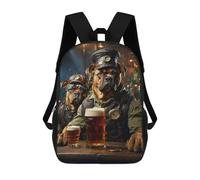 sinyumoney Cane Corso Beer Hound Sacs À Dos Pour Enfants, Sac À Dos Scolaire, Sac À Dos Imprimé En 3D Pour Enfants, Sac À Dos De Voyage, Sac À Livres, Sac D'école Pour Enfants 17inch