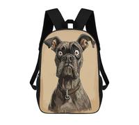 sinyumoney Cane Corso Caricature Sac À Dos Scolaire Imprimé En 3D Pour Garçons Et Filles, Sac À Dos Pour Ordinateur Portable Pour Enfants/étudiants/adultes 17inch