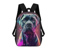 sinyumoney Cane Corso Colorful Sacs À Dos Pour Enfants, Cartables, Sacs À Dos Scolaires Imprimés En 3D, Sacs À Dos De Voyage Tendance Pour Enfants (primaire, Collège) 17inch