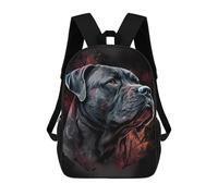 sinyumoney Cane Corso Forest Sac À Dos Enfant Tendance Et Amusant, Sac À Dos Pour Garçons Et Adolescents, Sac D'école Imprimé En 3D Pour Garçons 17inch