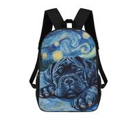 sinyumoney Cane Corso Puppy Sleeping 17inch Sacs À Dos Scolaires Imprimés En 3D - Sacs À Dos Tendance Pour Garçons Du Primaire Et Du Collège