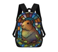 sinyumoney Capybara Gift Capibara Sac À Dos Scolaire Imprimé En 3D Pour Garçons Et Filles, Sac À Dos Pour Ordinateur Portable Pour Enfants/étudiants/adultes 17inch