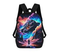 sinyumoney Castle in The Sky A Fantasy Epic Sac À Dos Pour Garçons Et Adolescents, Sacs À Dos Pour Filles, Sacs À Dos Pour Tout-petits, Sacs À Livres Pour L'école Primaire Et Le Collège 17inch