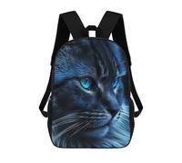 sinyumoney Cat Close Up Sac À Dos Scolaire Pour Enfants Imprimé En 3D, Idéal Pour Les Voyages Et Les Livres 17inch